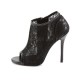 Escarpins Talons Hauts Pleaser AMUSE-56 Noir