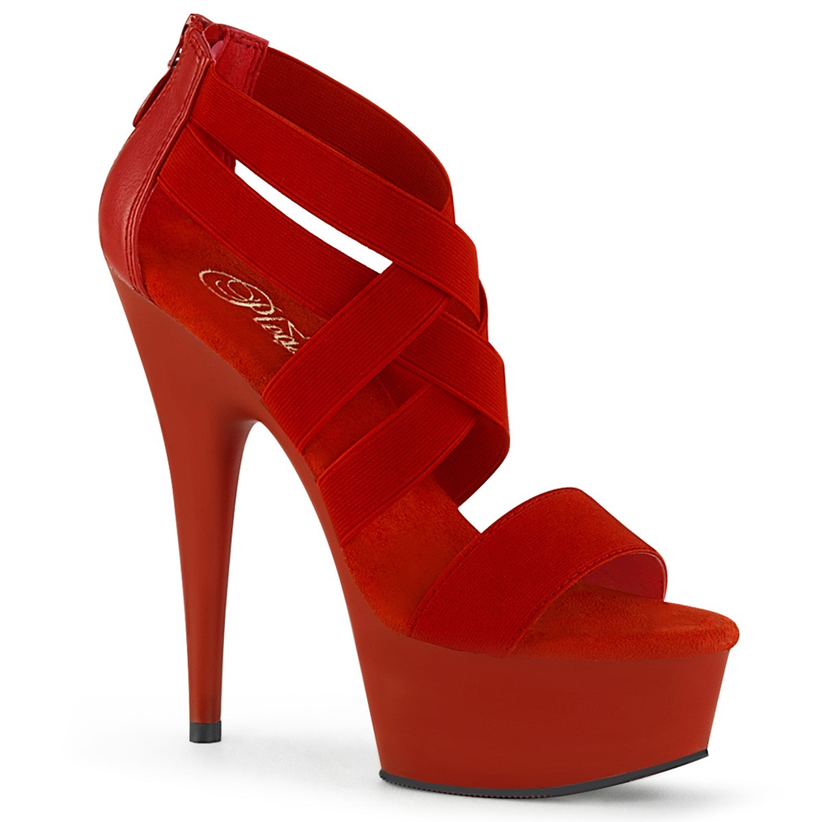 Chaussure plateforme rouge best sale