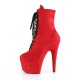 Bottines Plateformes Hautes Pleaser ADORE-1020FS Rouge