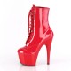 Bottines Plateformes Hautes Pleaser ADORE-1020 Rouge vernis